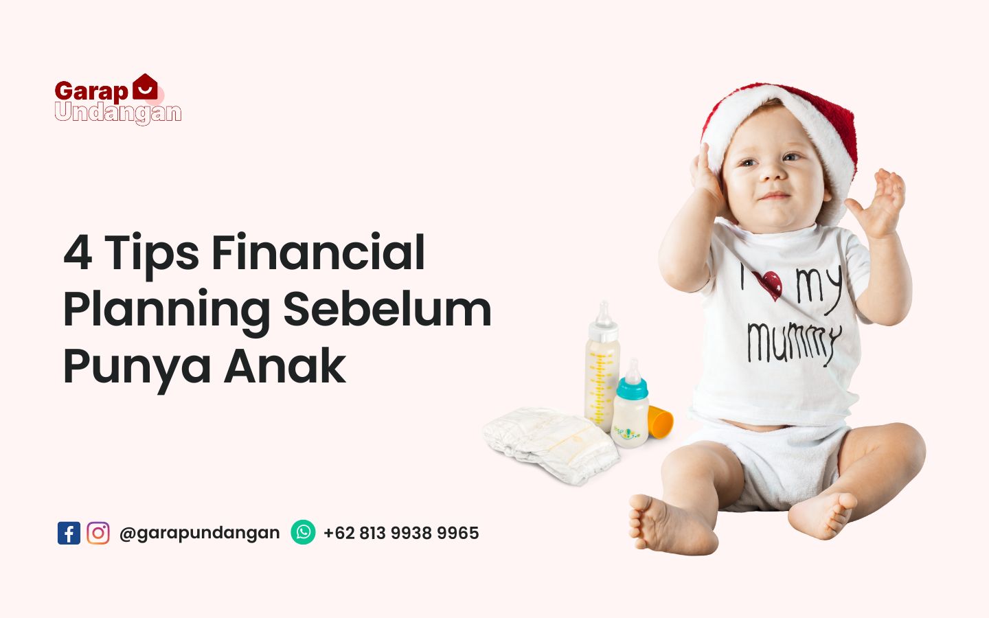 4 Tips Financial Planning Sebelum Punya Anak - Garap Undangan